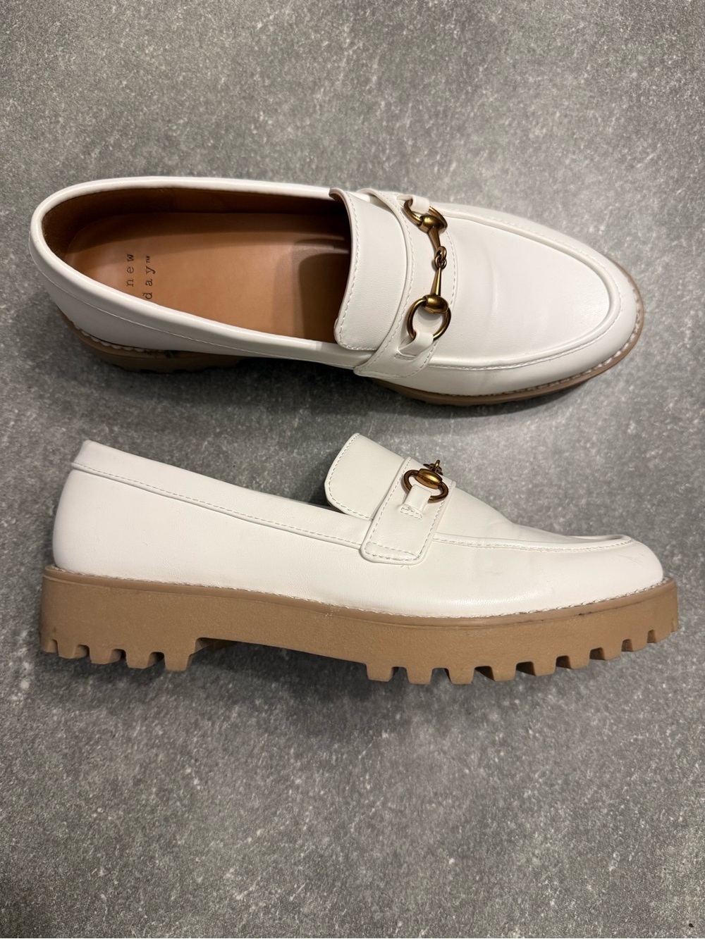 EUC Women’s A New Day Danica Platform Horsebit Loafers Size 8